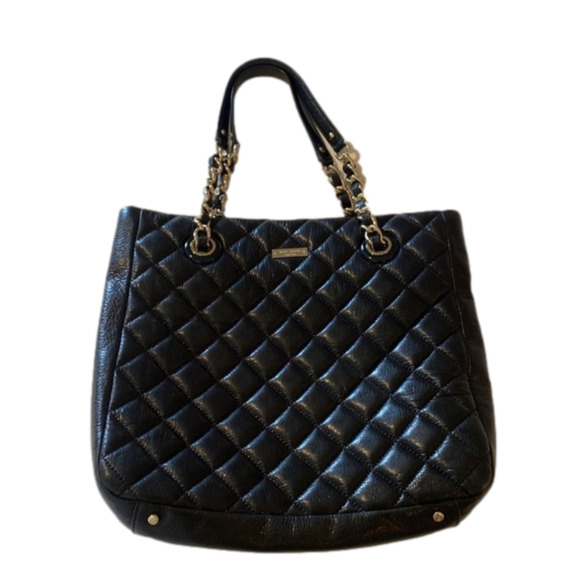 kate spade Handbags - Kate Spade Black Quilted Tote